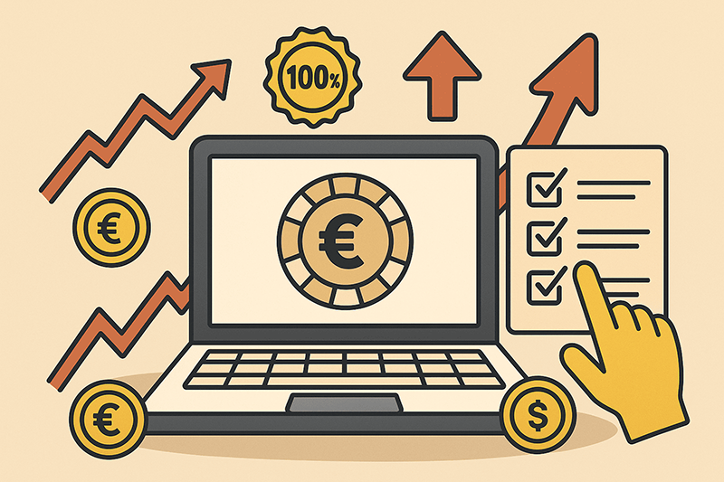 Bonus krijgen in online casino Nederland